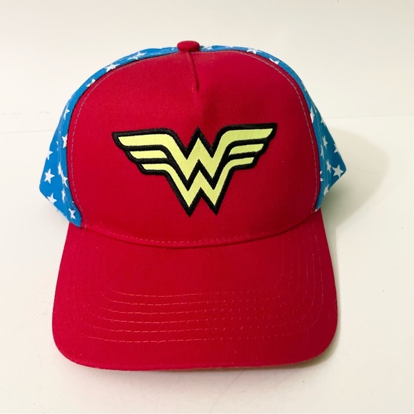 Wonder Woman DC Comics Baseball Cap Hat Adult Unisex Snap Back - Picture 1 of 13